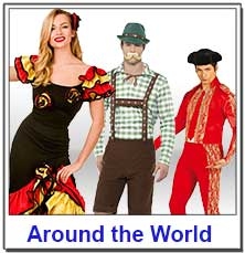 Around the World Teacher Costumes