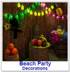 Hawaiian / Beach Party Decorations
