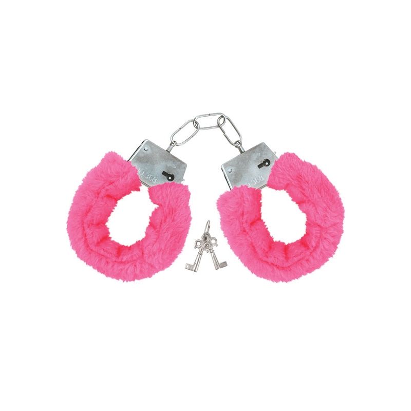 Fluffy Pink Handcuffs