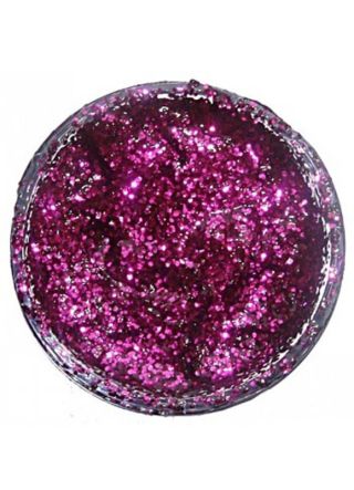 Snazaroo Glitter Gel 12ml Pot Fuchsia Pink