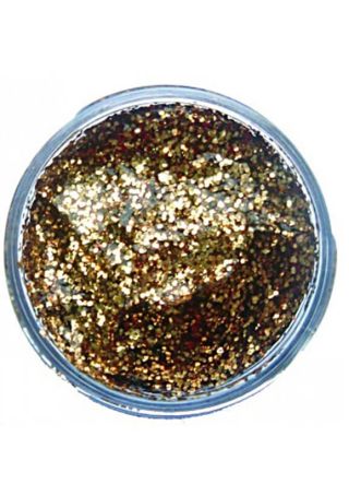 Snazaroo Glitter Gel 12ml Pot Gold