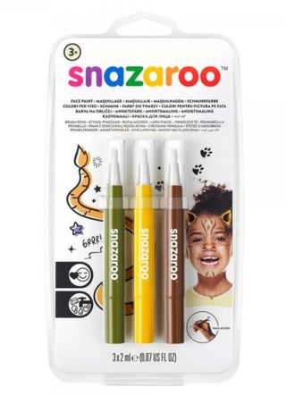 Snazaroo Brush-Pen Set - Jungle
