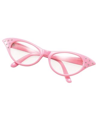 50s Pink Poodle Glasses 