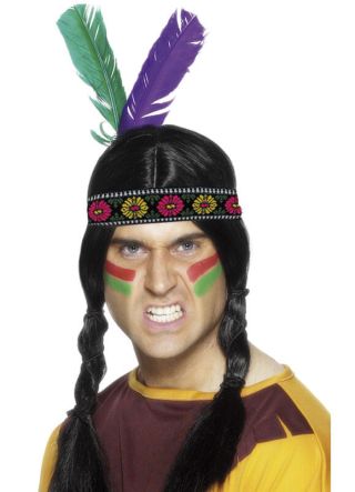 Indian Feather Headband