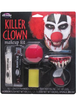 Killer Clown Make-up Kit (Teeth)