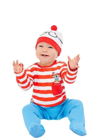 Where’s Wally Baby Costume