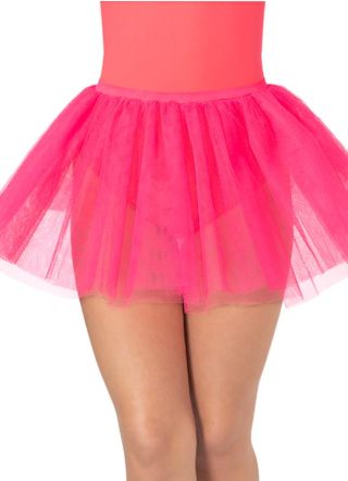 Neon Pink Tutu - Dress Size 6-12