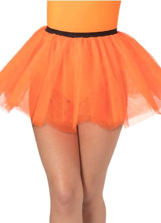 Neon Orange Tutu - 3 Layer - Dress Size 6-12