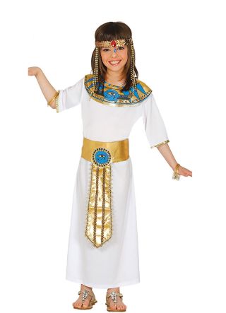 Egyptian Queen Costume - White Dress
