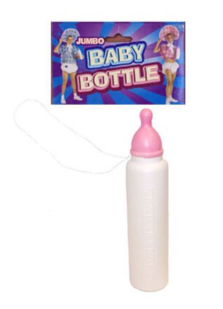 Jumbo Pink Baby Bottle - 32cm 