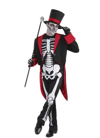 Mr Bone Jangles (Mens) Costume