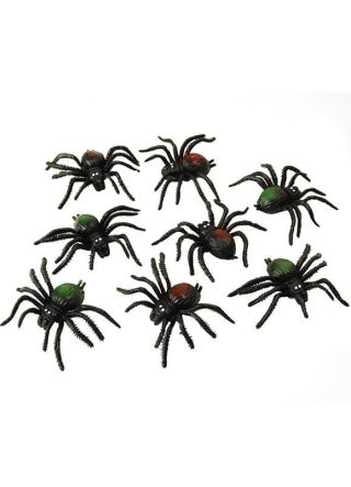 Small Spiders - 8 pk 6cm