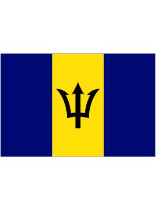 Barbados Flag 5ftx3ft
