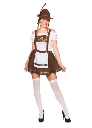 Bavarian Beer Maid - Brown