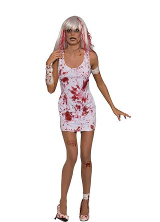 Bloody Dress Costume 