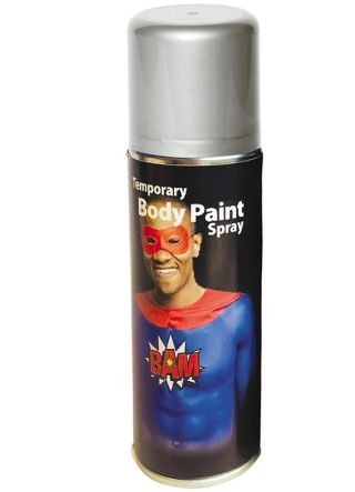 Body Paint Spray 125ml – Silver