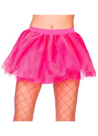 Bright Pink Tutu - Soft 3 Layer - Dress Size 10-18