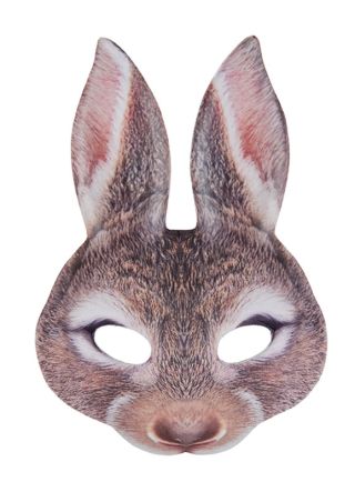 Brown Rabbit Mask