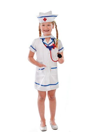 Nurse Costume with Stethoscope