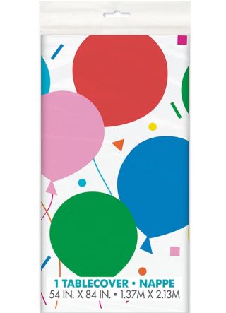 Colourful Balloon Rectangular Table-Cover 173cm x 213cm
