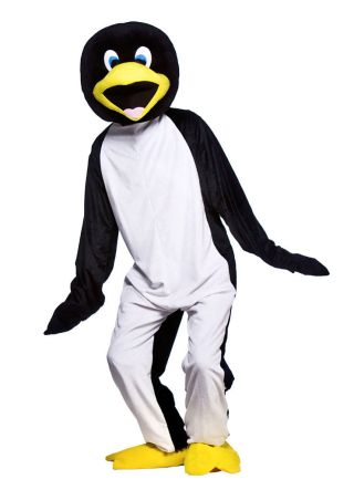 Cool Penguin Mascot Costume