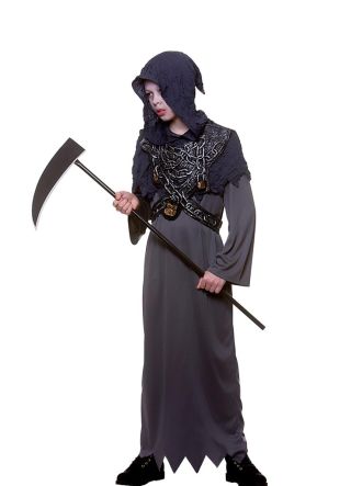 Deluxe Chained Grim Reaper – Boys Costume