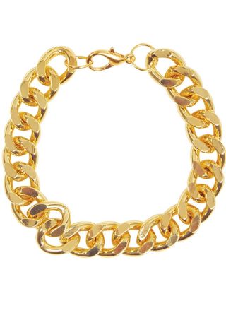 Chunky Gold Disco Bracelet 
