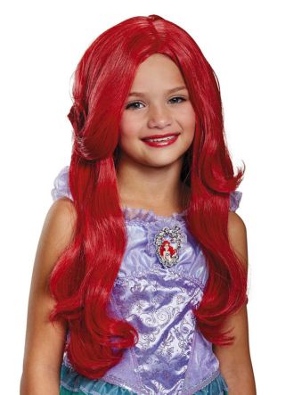 Disney Princess Ariel – Long Wavy Red Child’s Wig