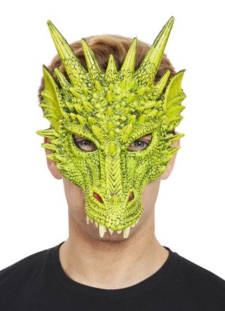 Green Dragon Half Mask – Soft