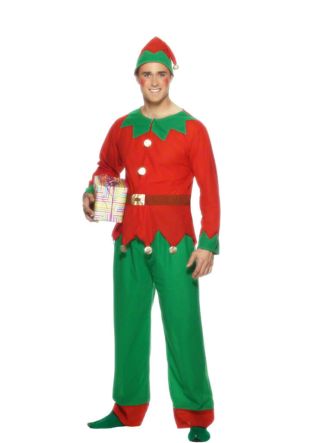 Jolly Elf Man Costume