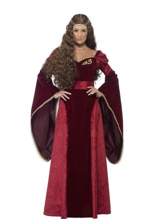 Medieval Queen of Thrones - Melisandre Costume