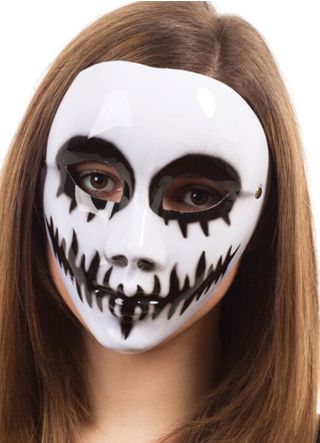 White Venom Plastic Mask