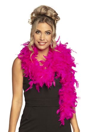 Feather Boa Pink 80g – 180cm