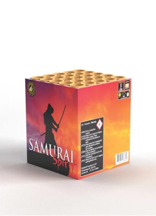 Firework (CAKE) Samurai Spirit – 25 Shot – 20 Seconds