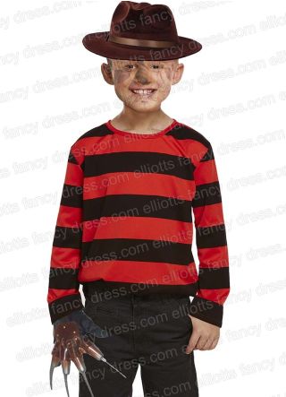 Striped Fright Top (Red & Black) - Bad-boy