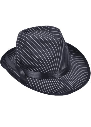 Gangster Hat (Striped)