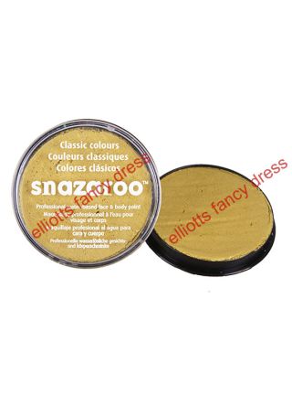 Snazaroo Gold Metallic Face Paint 18ml