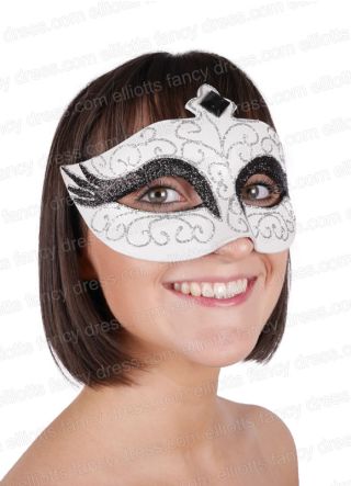 Gothic Swan Eye Mask
