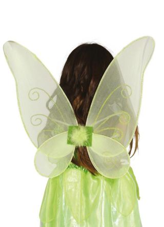 Green Glitter Net Fairy Wings – 57 x 47cm