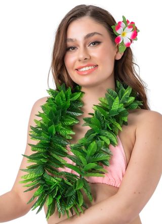 Green Leaf Hawaiian Lei