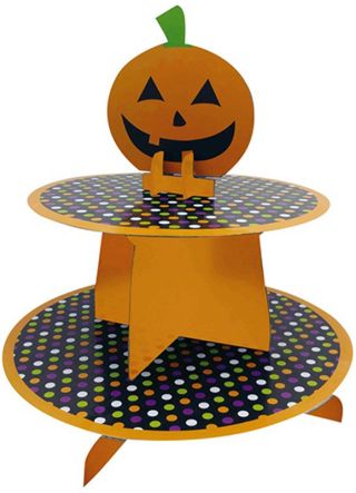 Halloween Pumpkin Cupcake Stand 