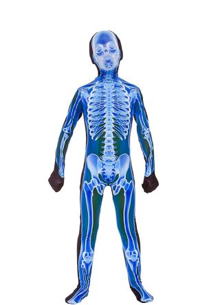 X-Ray Skeleton Skinz Blue