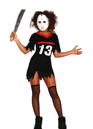 Horror Hockey Ladies Costume