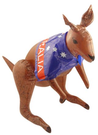 Inflatable Australian Kangaroo 70cm