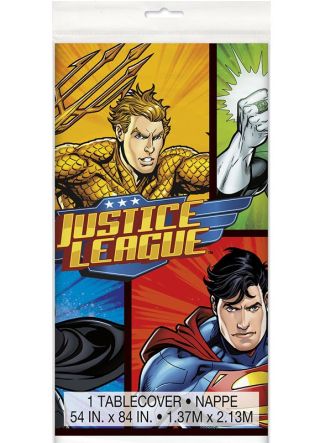 Justice League Superhero Table-Cover 137cm x 213cm