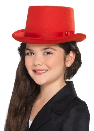 Red Top Hat - Kids Size