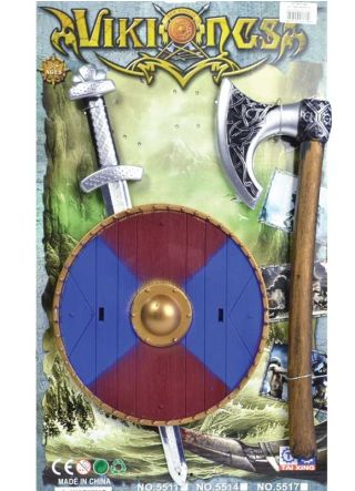 Kids Viking Weapon Set - Sword & Shield