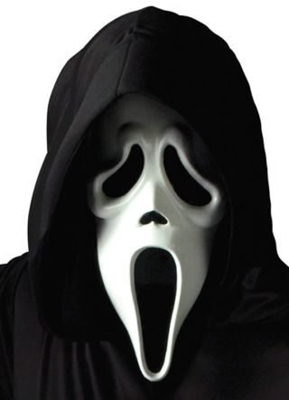 Scary Movie Scream Rubber Mask