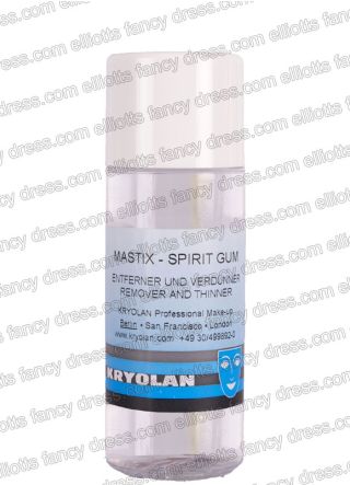 Kryolan Spirit Gum Mastix Remover and Thinner 50ml