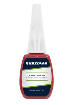 Kryolan Tooth Enamel - Red 12ml